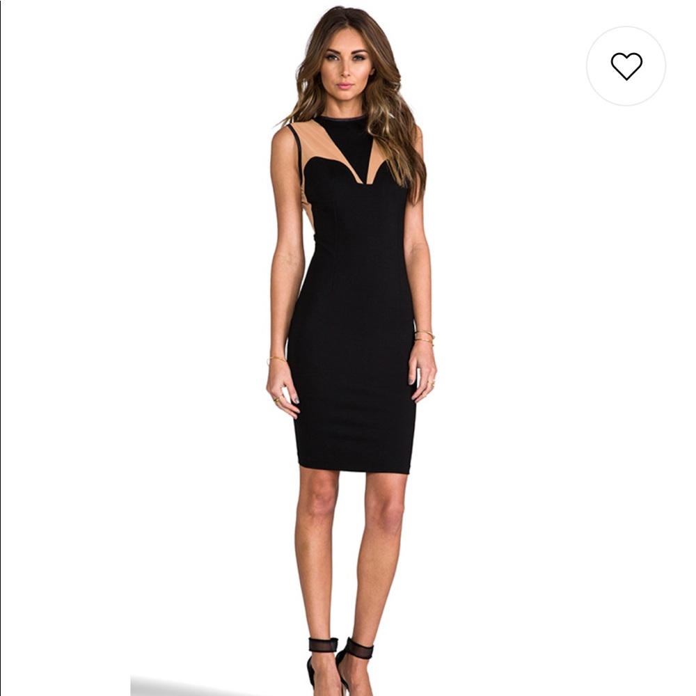 Torn By Ronny Kobo Ofra Mesh Dress